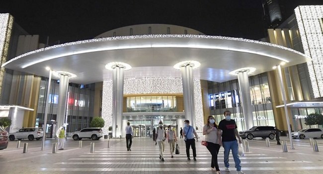 UAE-HEALTH-VIRUS-MALLS